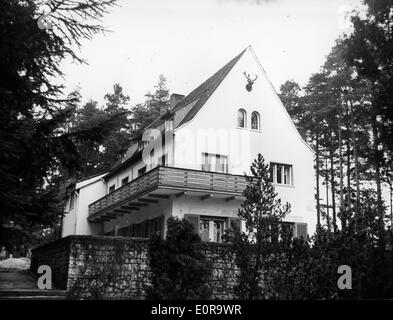 Il "castello di caccia" dell'ex Reichsmarshall Hermann Goering Foto Stock