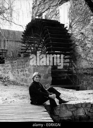 Pop cantante Claude Francois da Mill Foto Stock