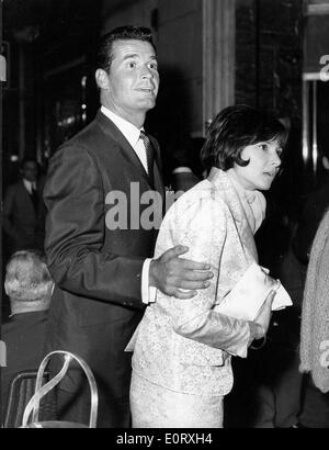 L'attore James Garner con moglie Lois Clarke Foto Stock