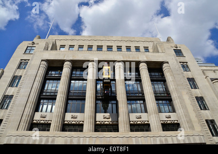 L'ex Daily Telegraph edificio sul Fleet Street, Londra, Inghilterra Foto Stock