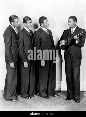 I mulini fratelli, American Jazz e Pop Vocal Quartet, ritratto in studio, circa 1930 Foto Stock