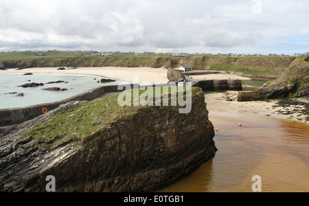 Porto di ness porto isola di Lewis in Scozia maggio 2014 Foto Stock