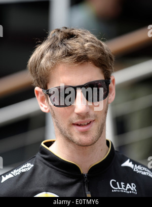 Formula One Grand Prix di Spagna 2014 ---- Romain Grosjean (FRA), Lotus Foto Stock