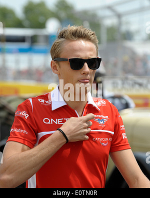 Formula One Grand Prix di Spagna 2014 ---- Max Chilton (GBR), Marussia Foto Stock