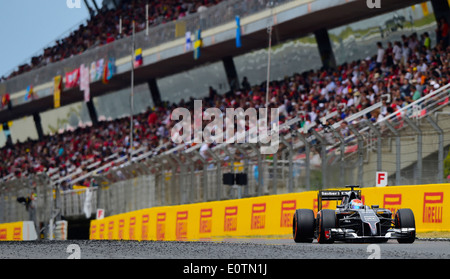 Formula One Grand Prix di Spagna 2014 ---- Adrian Sutil (GER), Sauber C33 Foto Stock