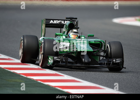 Formula One Grand Prix di Spagna 2014 ---- Kamui Kobayashi (JPN), Caterham CT05 Foto Stock