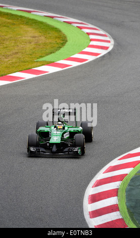 Formula One Grand Prix di Spagna 2014 ---- Kamui Kobayashi (JPN), Caterham CT05 Foto Stock