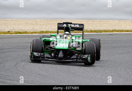 Formula One Grand Prix di Spagna 2014 ---- Kamui Kobayashi (JPN), Caterham CT05 Foto Stock