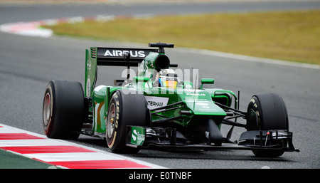Formula One Grand Prix di Spagna 2014 ---- Kamui Kobayashi (JPN), Caterham CT05 Foto Stock