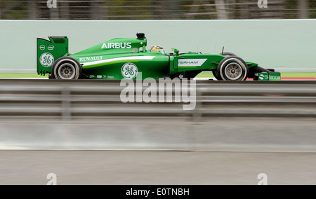 Formula One Grand Prix di Spagna 2014 ---- Kamui Kobayashi (JPN), Caterham CT05 Foto Stock