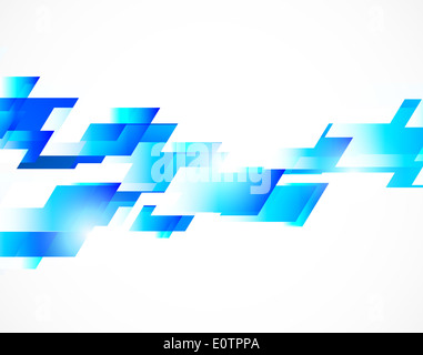 Abstract sfondo blu Foto Stock