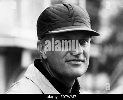 Close-up del Reverendo Billy Graham Foto Stock