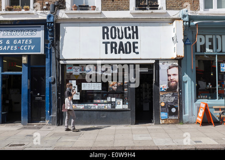 Rough Trade West Record Shop Notting Hill Londra Foto Stock