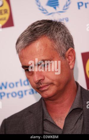 Jose Mourinho annunciando il suo ruolo come ambasciatore del PAM Foto Stock