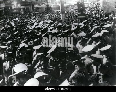 14 agosto 1965 - Greco crisi politica ancora non risolto Foto Stock