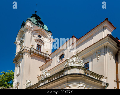 Dettaglio del Palazzo Zamoyski in Kozlowka vicino a Lublino, Malopolska aka Piccola Polonia regione, Polonia Foto Stock