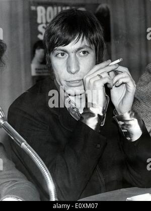 Rolling Stones il batterista Charlie Watts al Golden Record Awards Foto Stock