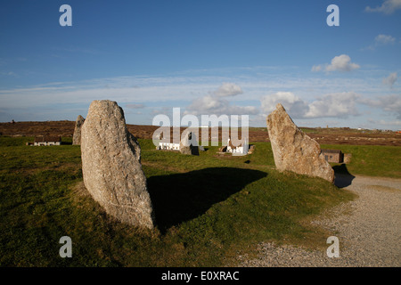 Land's End; Modello Village; Cornovaglia; Regno Unito Foto Stock