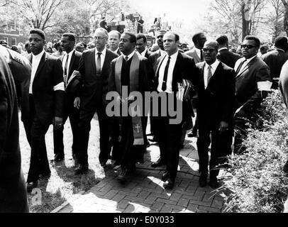 Esequie del reverendo Martin Luther King Jr. Foto Stock