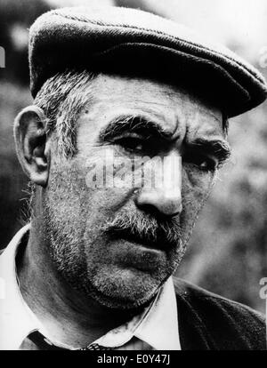 Attore Anthony Quinn in una scena del film Foto Stock