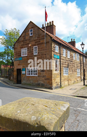 La Captain Cook auletta scuola Museo in grande Ayton, North Yorkshire, Inghilterra, Regno Unito. Foto Stock