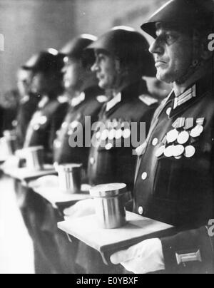 Cerimonia di soldati sconosciuto Foto Stock