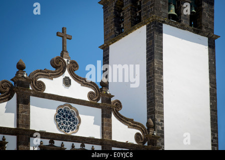 Chiesa di San Sebastiano in Ponta Delgada, Azzorre, Portogallo Foto Stock