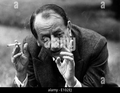 ANDRE MALRAUX (Novembre 3, 1901 Novembre 23, 1976) un autore francese, avventuriero e statista francese della politica e della cultura. Foto Stock