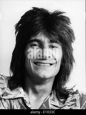 Ritratto del chitarrista Ronnie Wood Foto Stock