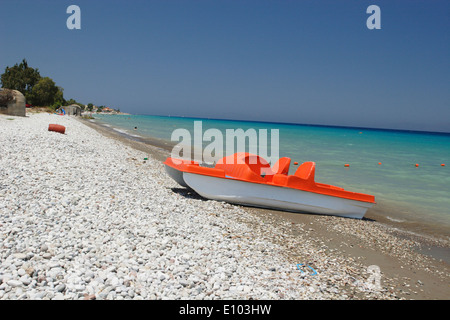 L' isola di Rodi, Ialyssos Rhodes, East Coast, Grecia Foto Stock