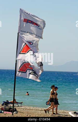 L' isola di Rodi, Ialyssos Rhodes, East Coast, Grecia Foto Stock