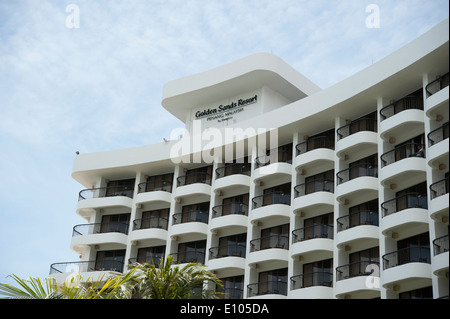 Golden Sands Resort, hotel Shangrila di Batu Feringgi Beach, Isola di Penang, Malaysia, sud-est asiatico Foto Stock