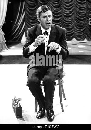 Attore comico Jerry Lewis di eseguire la commedia Foto Stock