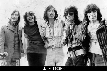 Ritratto della band Rolling Stones Foto Stock