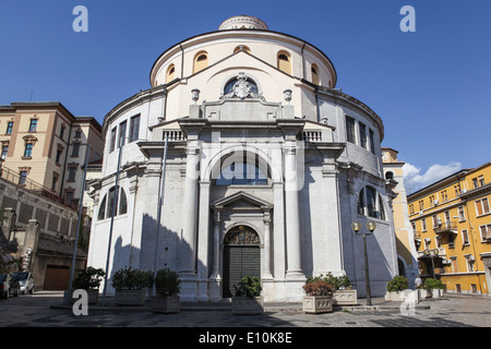 Cattedrale di San Vito nel centro di Rijeka, la terza città più grande della Croazia, situato nel Primorje-Gorski Kotar. Foto Stock