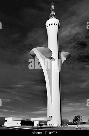 Il Brasile, Brasilia: Digital TV Tower da Oscar Niemeyer Foto Stock