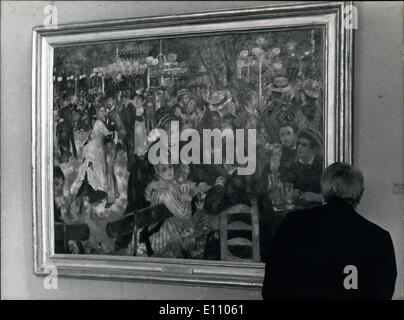 Sett. 20, 1974 - Renoir è ''Bal Du Moulin de la Galette" Foto Stock