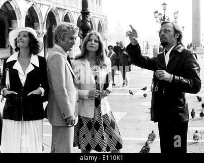 Robert van Ackeren riprese con i suoi attori Foto Stock