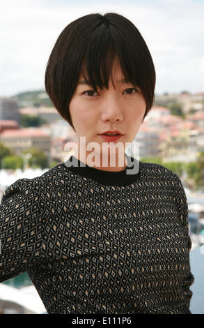 Cannes, Francia. Il 20 maggio 2014. L'attrice piumone Bae dal film Dohee-ya, una ragazza alla mia porta, al 67th Cannes Film Festival, martedì 20 maggio 2014, Cannes, Francia. Credito: Doreen Kennedy/Alamy Live News Foto Stock