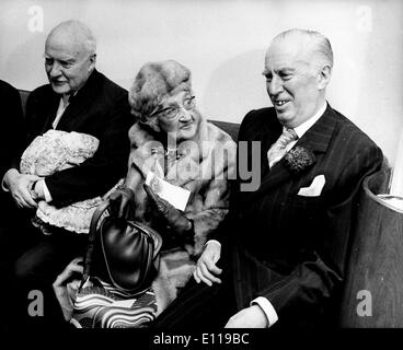 Agatha Christie, Max Mallowan, Peter Saunder Foto Stock