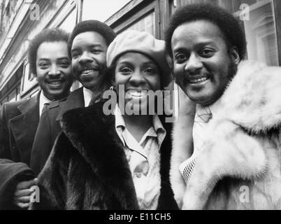 Gruppo musicale di Gladys Knight & the Pips Foto Stock