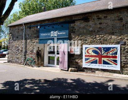 Museo della British surfing, Braunton, Devon, Regno Unito Foto Stock