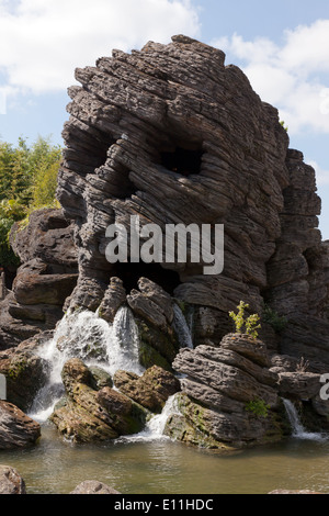 Cranio Rock presso la Southern Adventure Isle, Disneyland Paris. Foto Stock