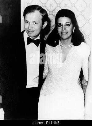 Christina Onassis a parte con il marito Sergei Kauzov Foto Stock