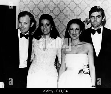 Christina Onassis a parte con il marito Sergei Kauzov Foto Stock