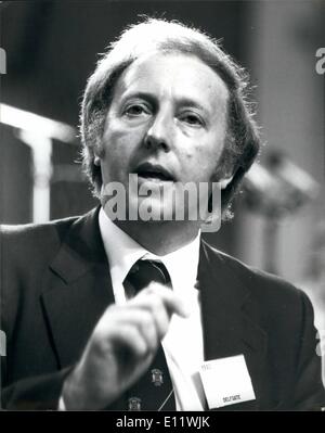 Sett. 09, 1980 - TUC Cogress a Brighton:- Mostra fotografica di Arthur Scargill, leader del Yorkshire del minatore visto durante il congresso TUC a Brighton oggi. Foto Stock