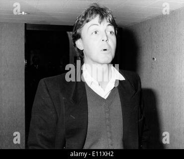 Il cantante dei Beatles Paul McCartney Foto Stock