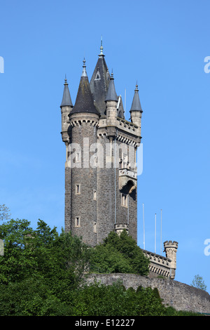 Torre Wilhelmsturm a Dillenburg in Hesse, Germania Foto Stock