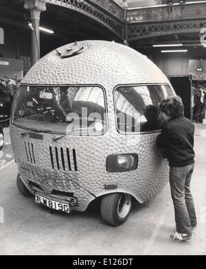 Nov 19, 2007 - Londra, Inghilterra, Regno Unito - car conformata come un arancio 1981 Foto Stock