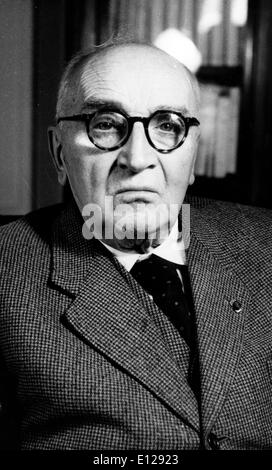 Apr 01, 2009 - Londra, Inghilterra, Regno Unito - Paul Claudel (6 agosto 1868 Ð 23 febbraio 1955) era un poeta francese, drammaturgo e diplomatico e il fratello minore dello scultore Camille Claudel. Egli fu il più famoso per il suo verso i drammi che spesso trasmettere la sua devota fede cattolica (credito Immagine: KEYSTONE Pictures USA/ZUMAPRESS.com) Foto Stock